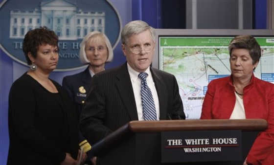 Sally Brice-O'Hara, Lisa Jackson, Janet Napolitano, David Hayes